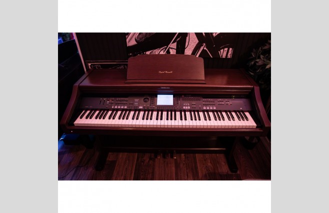Technics SX-PR602 Satin Mahogany Digital Piano, Used - Complete Package (SN:X98B2148) - Image 1